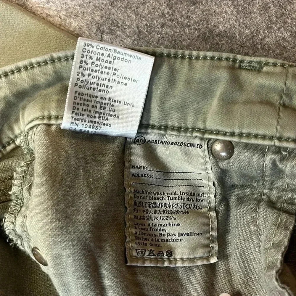 AG The Farrah Skinny Crop, High Rise, 25. - Picture 11 of 13